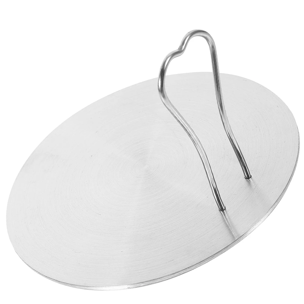 

Stainless Steel Induction Plate 22# White Box Single pcs Heat Dissipation Converter Disk Non Induction Pots Cookware Adapter Gas