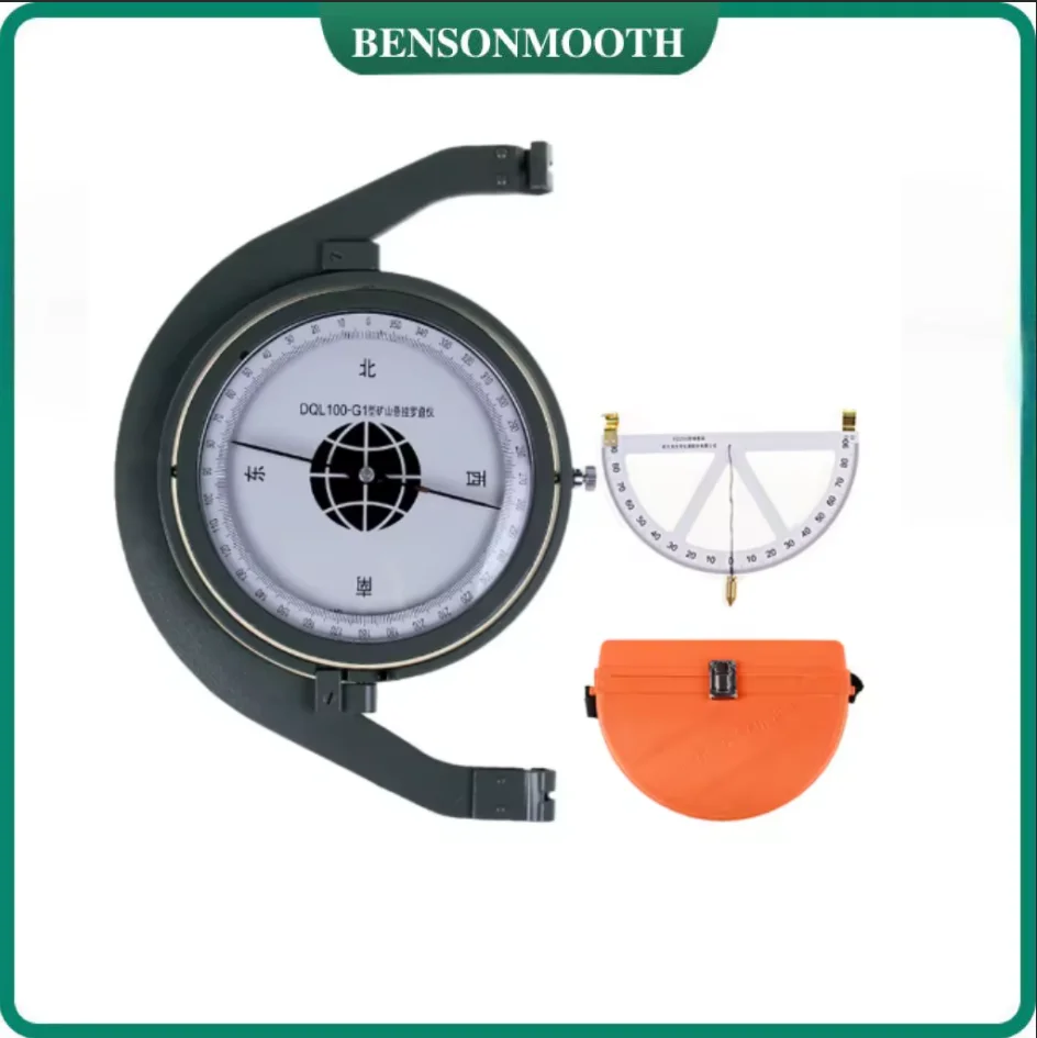 Plastic Gradiometer Antimagnetic Mine Hanging Compass With Tilt Gauge DQL100-G1 Suspended Mining Compass