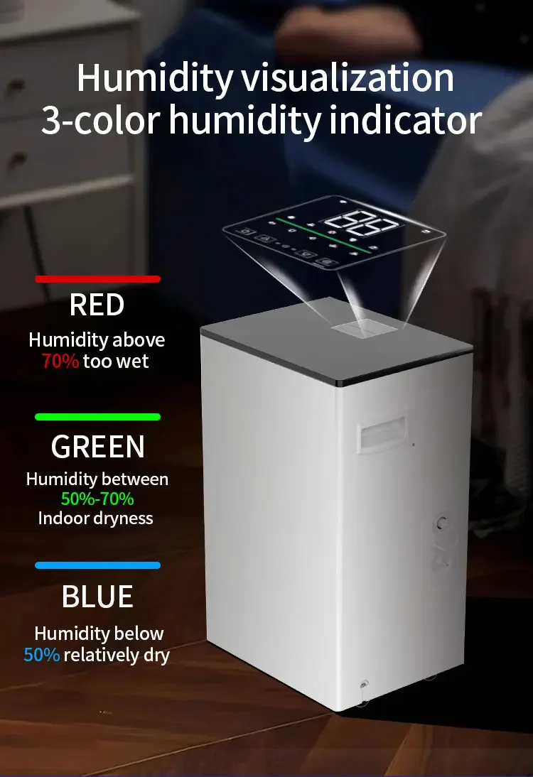 60L/Day Brand Compressor Household Humidity Control Dehumidifier for Warehouse/House