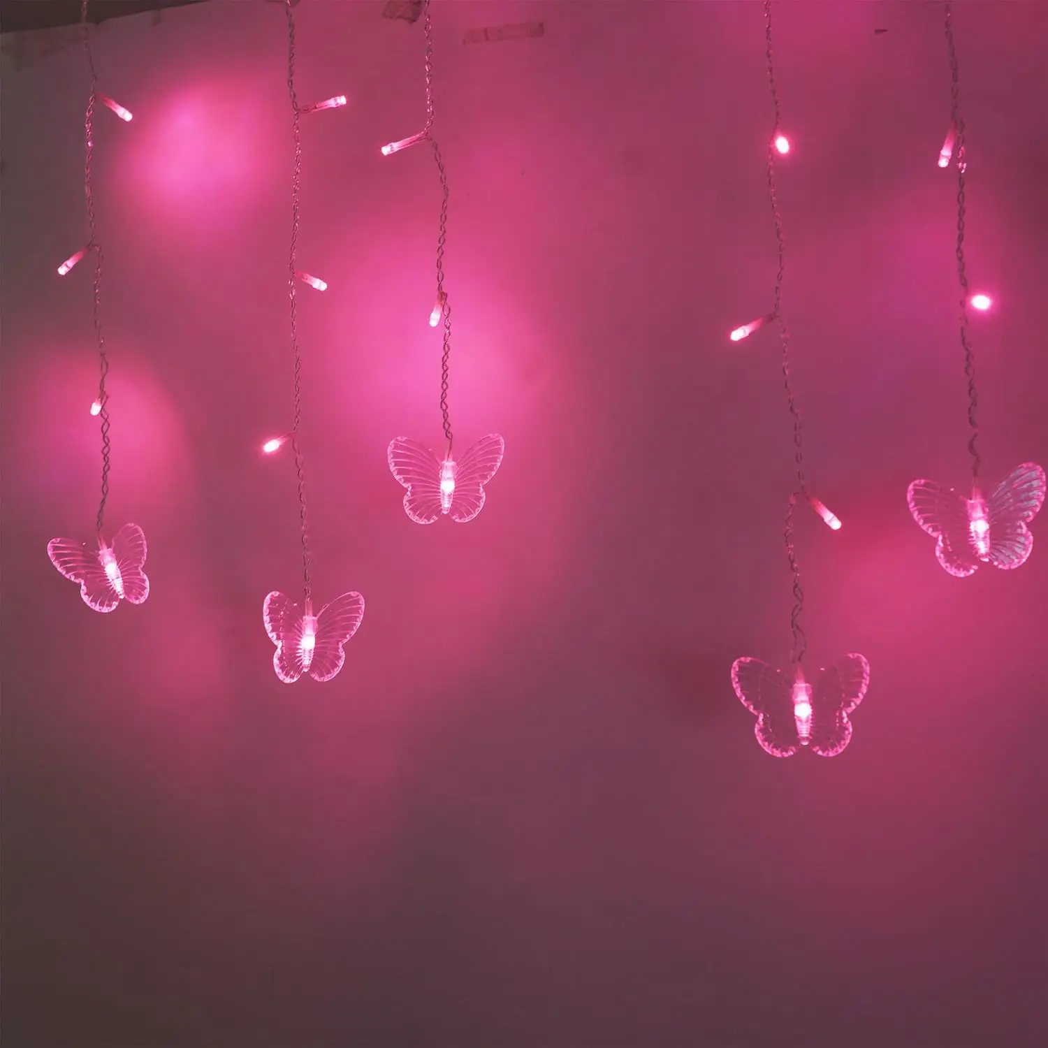 LED Butterfly String Light USB Powered Flashing Fairy Light With 8 Modes Suitable For Bedroom, Christmas, Wedding, Party, Dormit