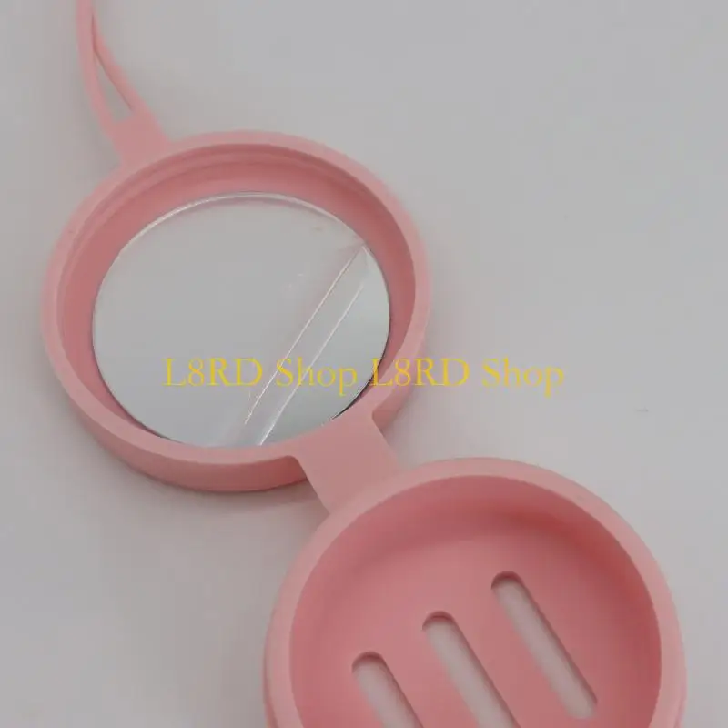 L8RD Powder Puff Holder,Round Makeup Puff for Travel Beauty Sponge Case Protector