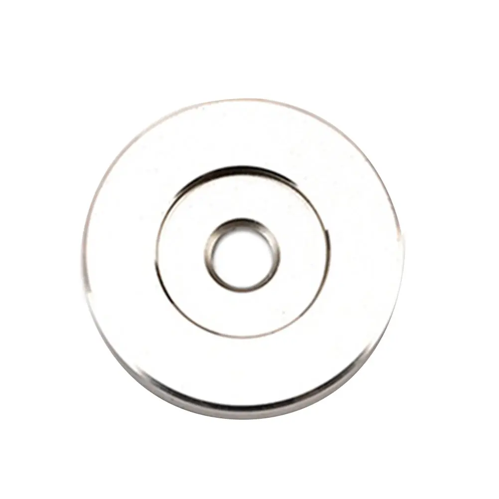 

Premium Metal Turntable Adapter Small Durable Replacement Phonograph Accessory Fits All Turntable Spindles Perfect Fit Enhanced