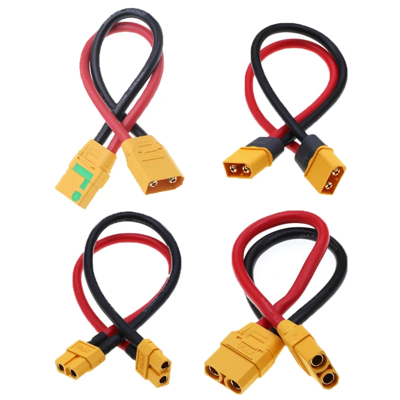 

XT90H XT60H Connector Plug XT60 Male and Female Adapter, Model Airplane Electrically Adjustable Lithium Battery XT60H
