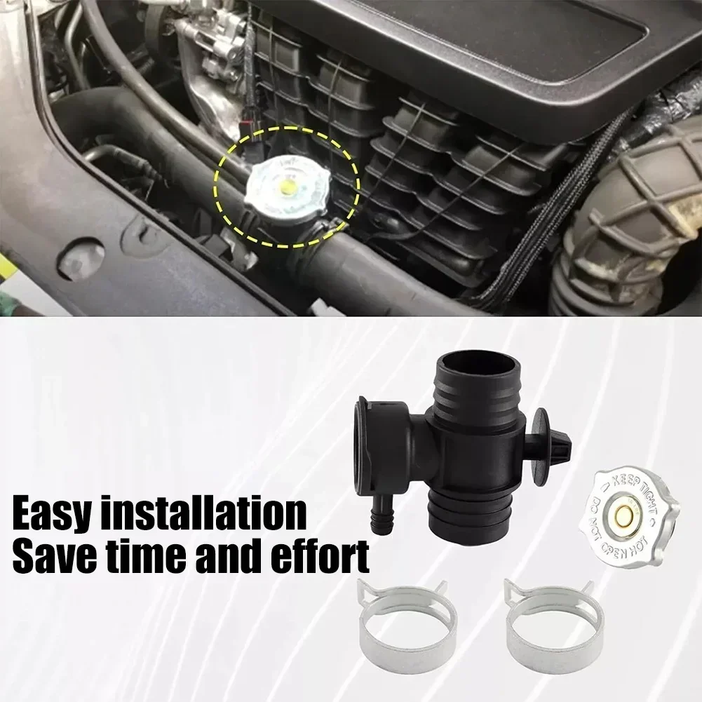 1set Coolant Filler Radiator Hose Connector 52028810AL 55116901AA 52029195AK For Chry-sler For Caliber For Avenger For Durango