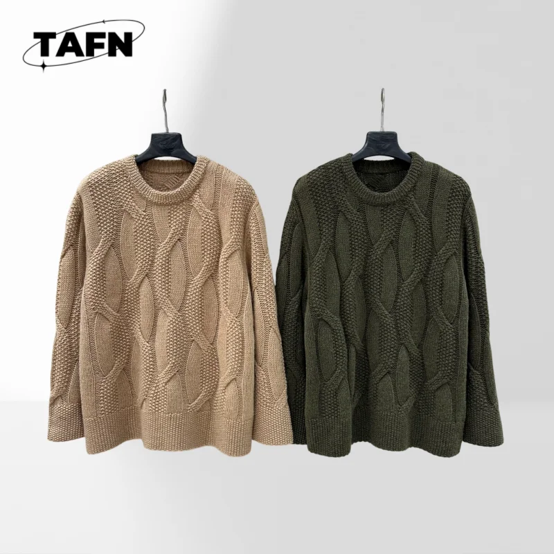 

Classic Wool Sweater for Men, Simple & Elegant Design for Winter Wear for Cold Days and Comfortable Wear AI1451