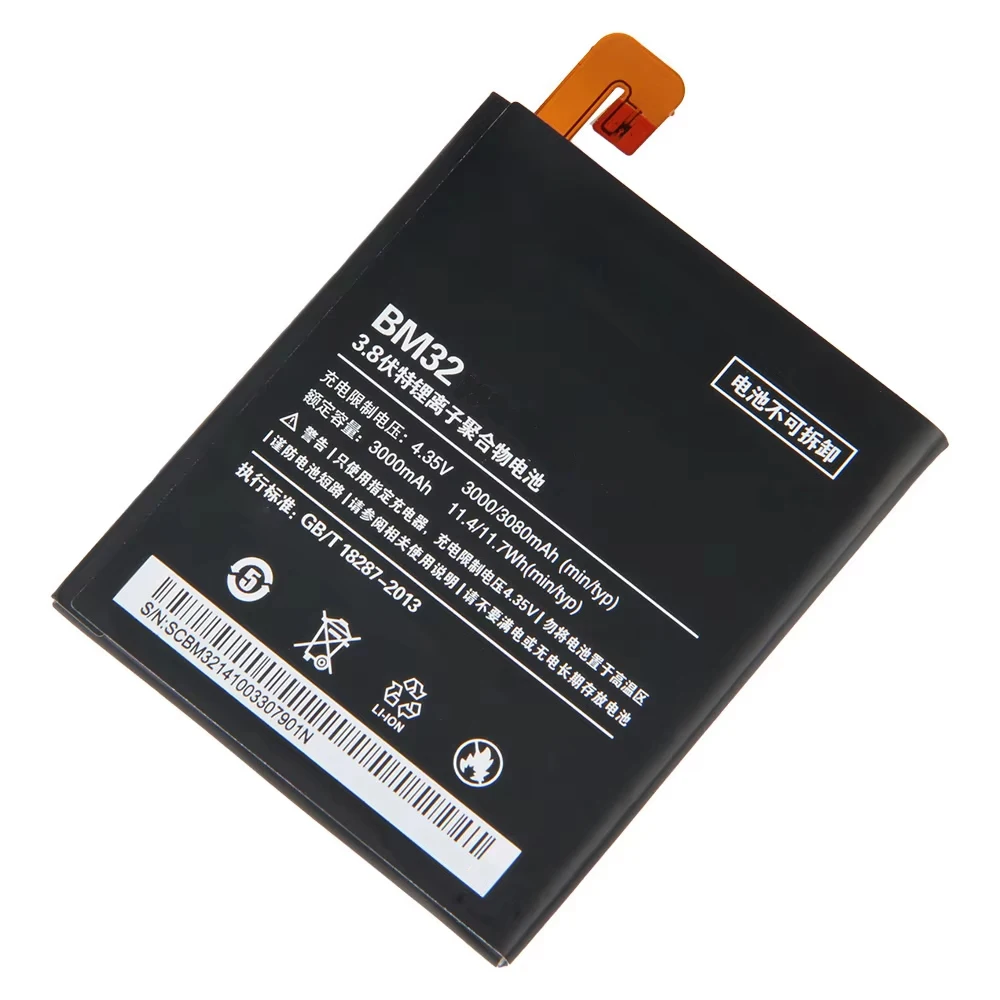 BM32 استبدال بطارية الهاتف ل شاومي Mi 4 M4 Mi4 بطاريات الهاتف 3080mAh