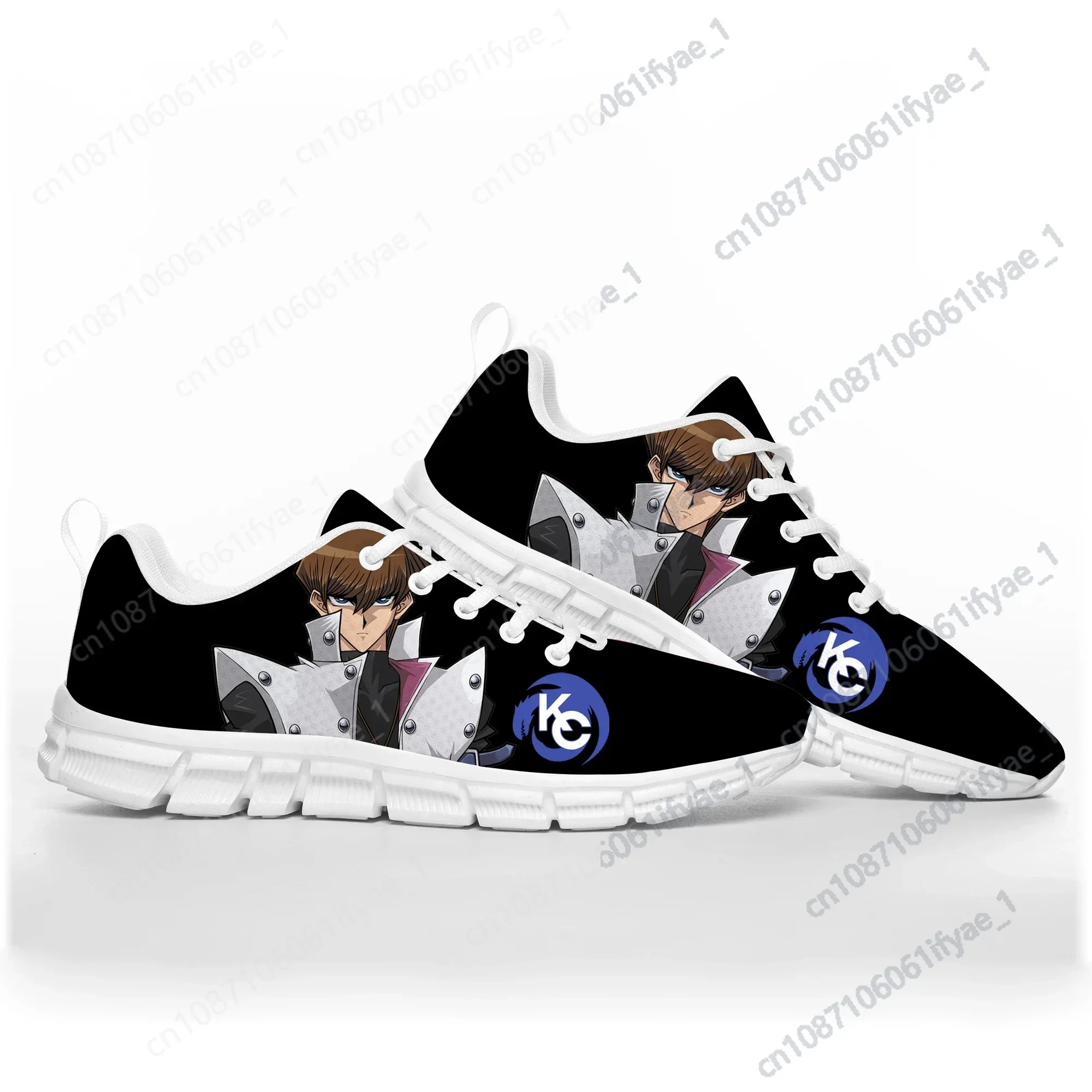 

Yu-Gi-Oh Seto Kaiba Blue Eyes White Dragon Sports Shoes Mens Womens Teenager Kids Children Sneakers Casual Custom Couple Shoes