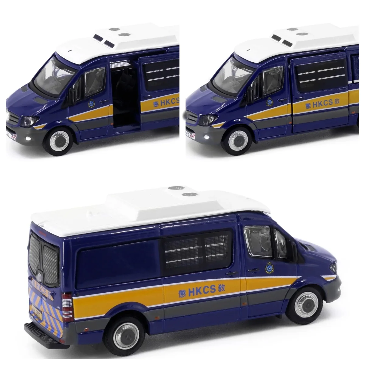 TINY 51 MB Sprinter FL HKCS Correctional Services AM5817 1/76 police Diecast Model Car Alloy