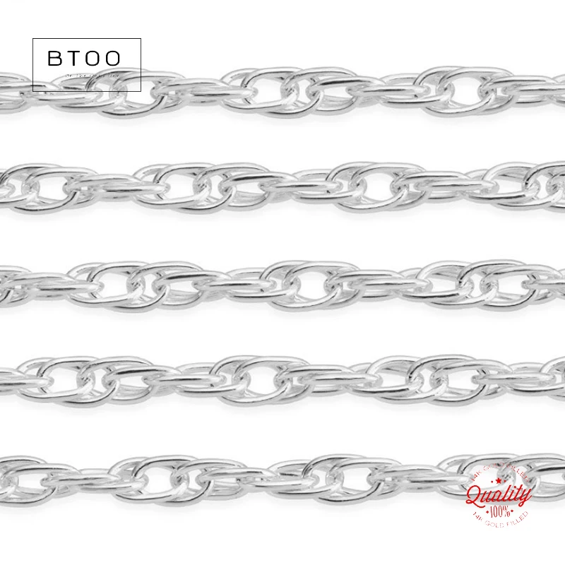 925 Sterling Silver Rope Chain 1MM /1.37MM Chain Necklace Silver jewelry Minimalist Silver Chain DIY Unfinished Chain Jewelry