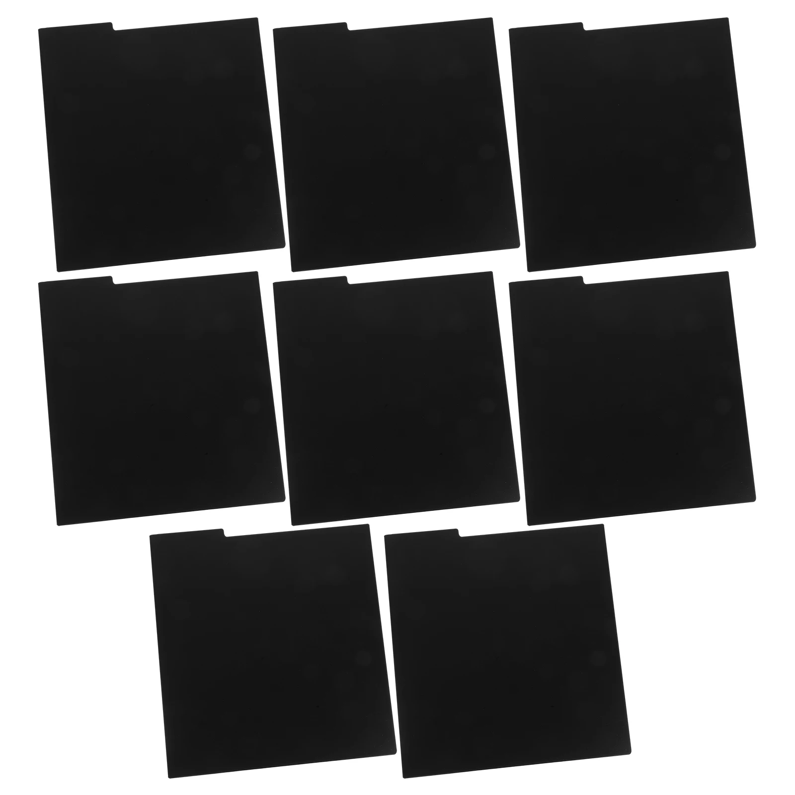

8pcs PVC Comic Book Dividers Sturdy WaterproofWritable Surface for Vinyl Records Aesthetic Shelves OrganizationTabs