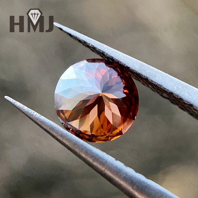 Moissanit-Diamant, mehrfarbig, rund, 100 Facetten, mit GRA-Zertifikat, DIY-Ring, Halskette, Ohrringe für die Schmuckherstellung, Großhandel – Detail 30