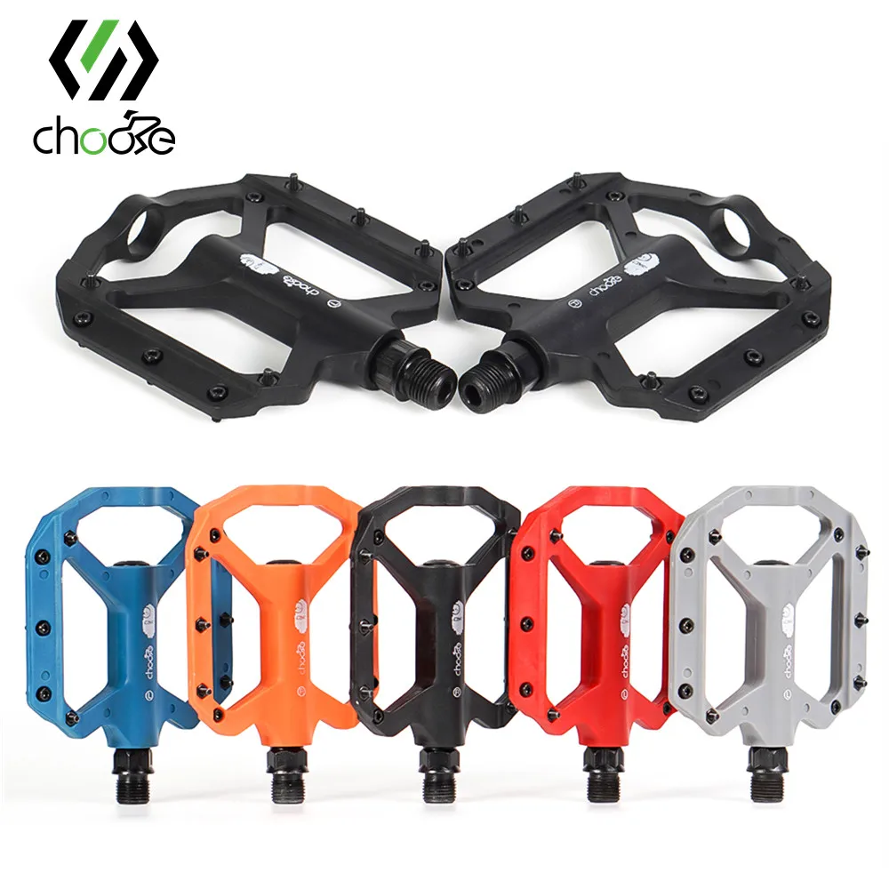 CNC Fahrrad zubehör Fahrrad pedale Dichtung lager Pedal MTB Rennrad rutsch fest Nylon Fahrrad teil breite Oberfläche ultraleicht