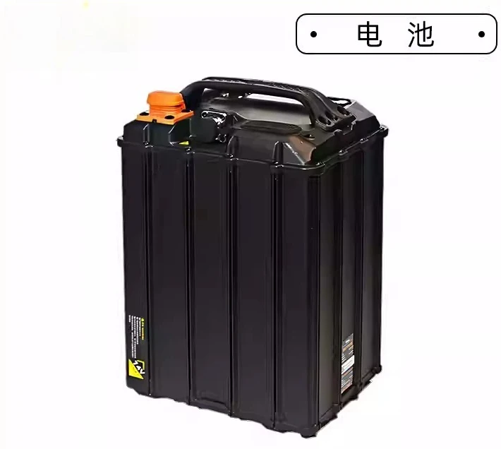 Portable Vertical Removable E‑Bike Lithium Battery Pack Handheld Rechargeable Replacement Battery For  74V 60Ah