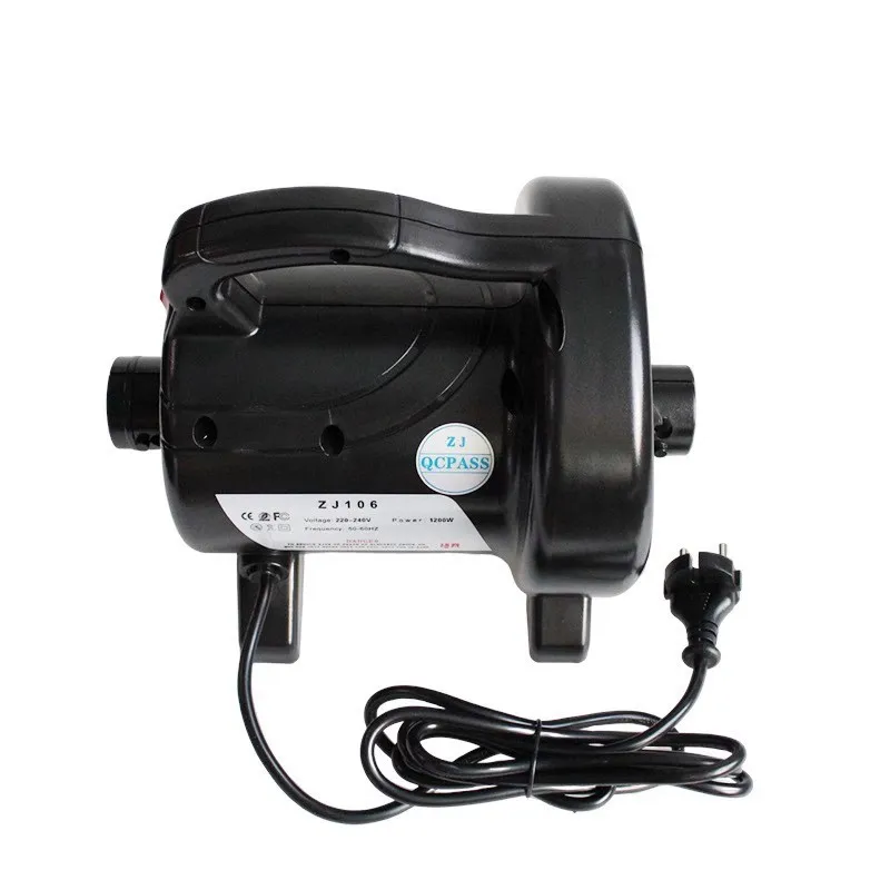 ZJ106 1200W Powerful High-powerhot Selling Marine High Pressure Inflatable Tent Inflatable Boat Inflatable Boat Pump 220V