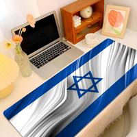 L-IsraelF-FlagES Mouse Pad Mousepad XXL 600x300 New MousePads Desk Mats Laptop Anti-slip Gamer Office 70x40cm Soft Mice Pad