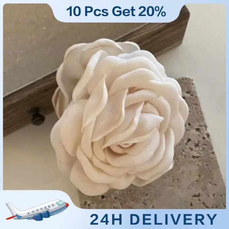 Dried Rose Vibrant Dried Rose Top Quality Senior Women's Elegant Hairwear Elegant Hairwear Hair Accessories Female Hairpin