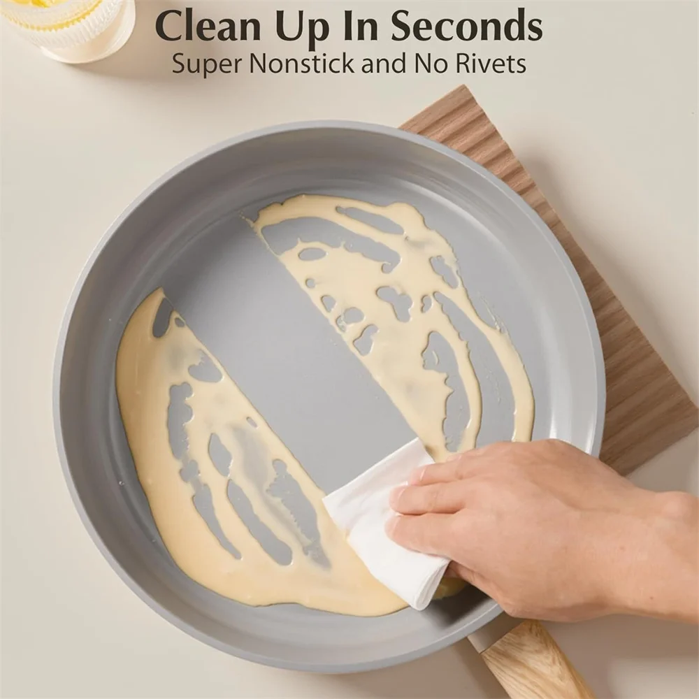 KOCH SYSTEME CS 3Pcs Ceramic Frying Pan Set 8
