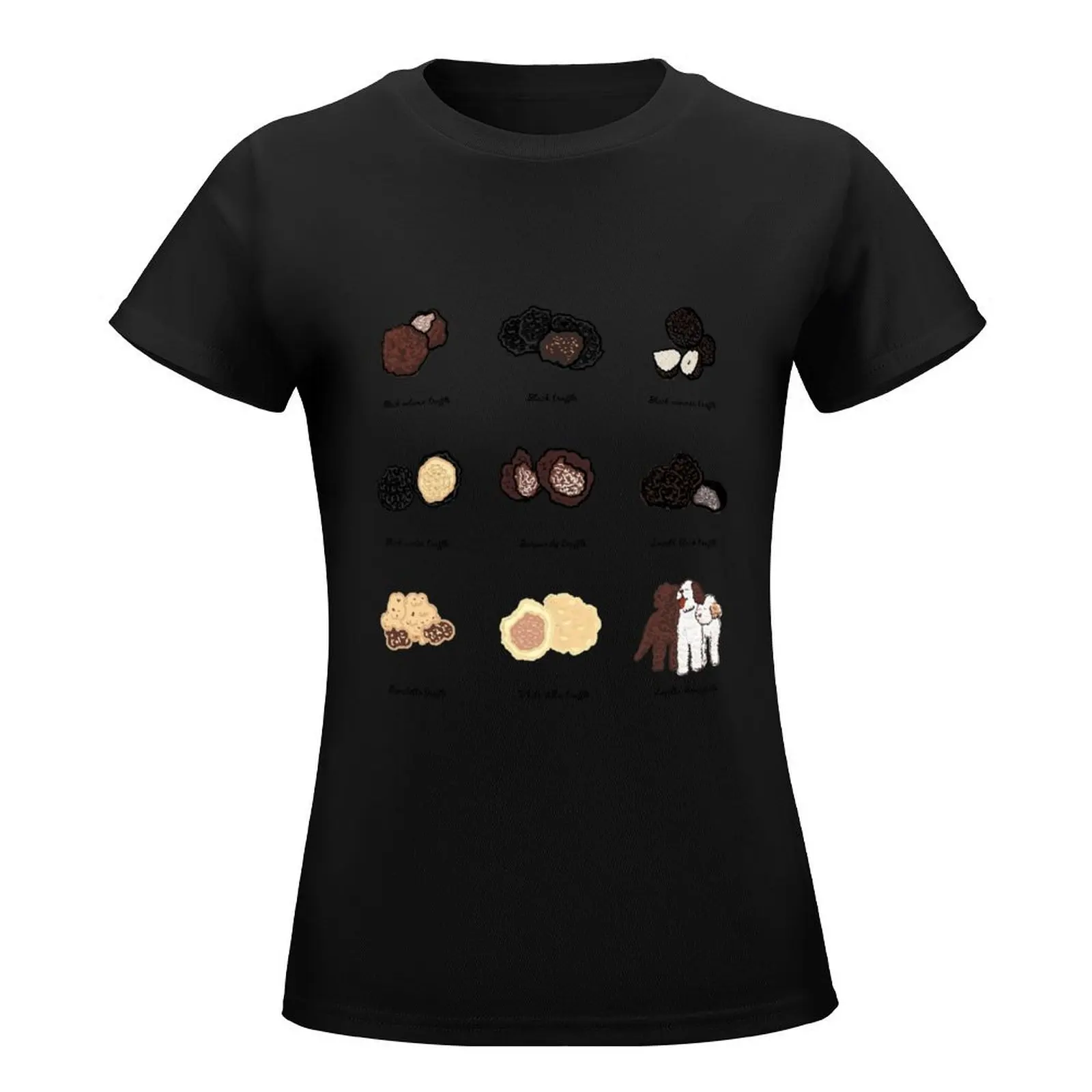 Truffle hunter T-Shirt funny tops summer tops Women's clothing