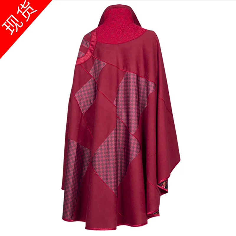 Доктор Стрэндж из Мультиверса косплей костюм плащ ожерелье выставка косплей