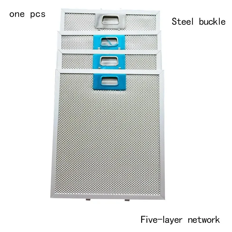 Range hood filter Exhaust hood metal dust filter Cooker Hood Mesh Filter Metal Grease