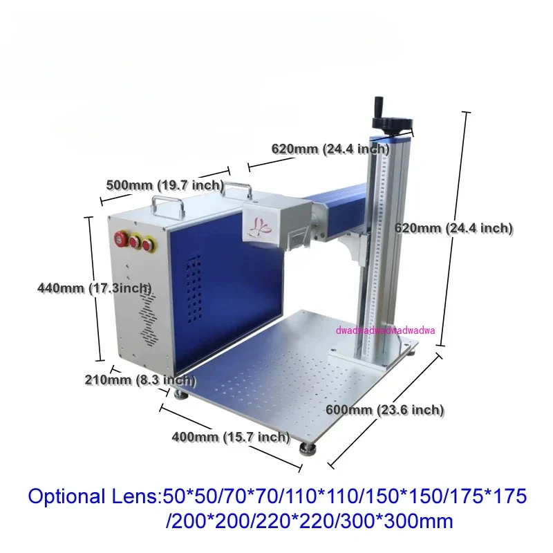 

60W Raycus Max JPT DAVI CO2 Laser Engraving Machine 20W 30W 50W Fiber laser Marking Machine For Metal Non-metal Stuffs Engraver