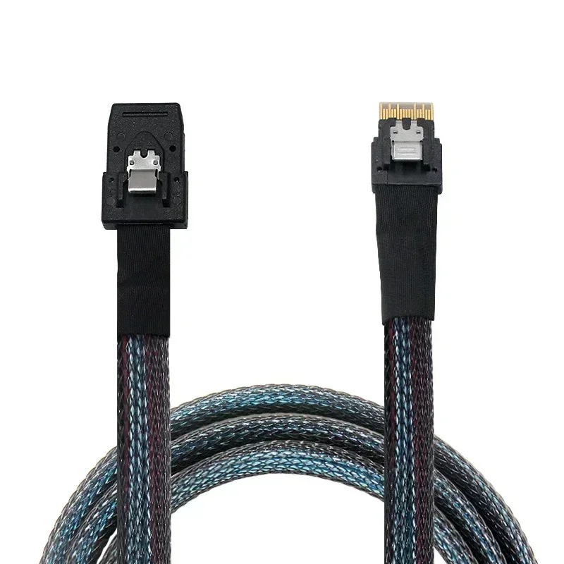 New Slimsas Cable SFF8654 4I To 8087 Connection Cable Server Array Card Backplane 1M