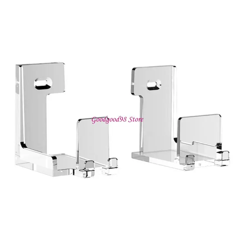 Modern Gaming Accessory Holder Wall Mountable Space Efficient Design Universal Compatibility 