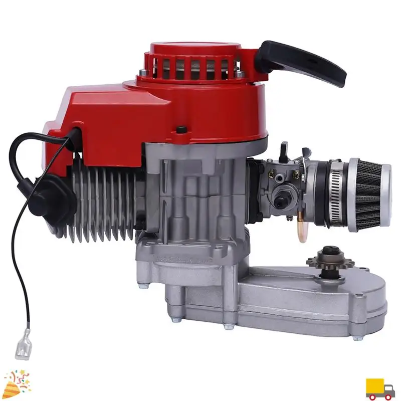 49Cc 2-Stroke Single Cylinder Engine Motor For Mini Dirt Bike Scooter ATV