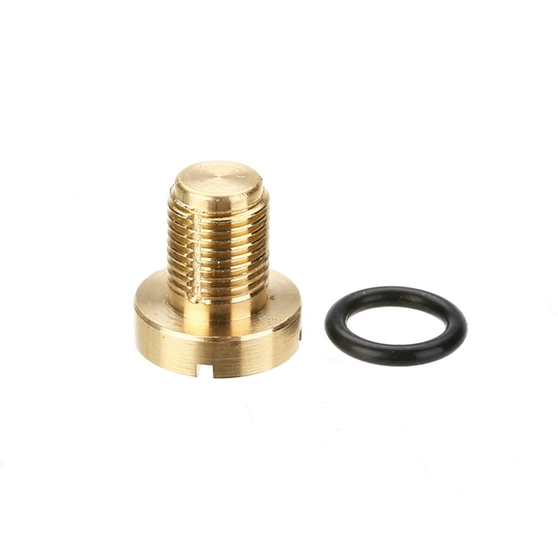 Tornillo de purga de tanque de expansión de refrigerante de desbordamiento de radiador 17111712788, oro para BMW E36, E39, E46, Etc.