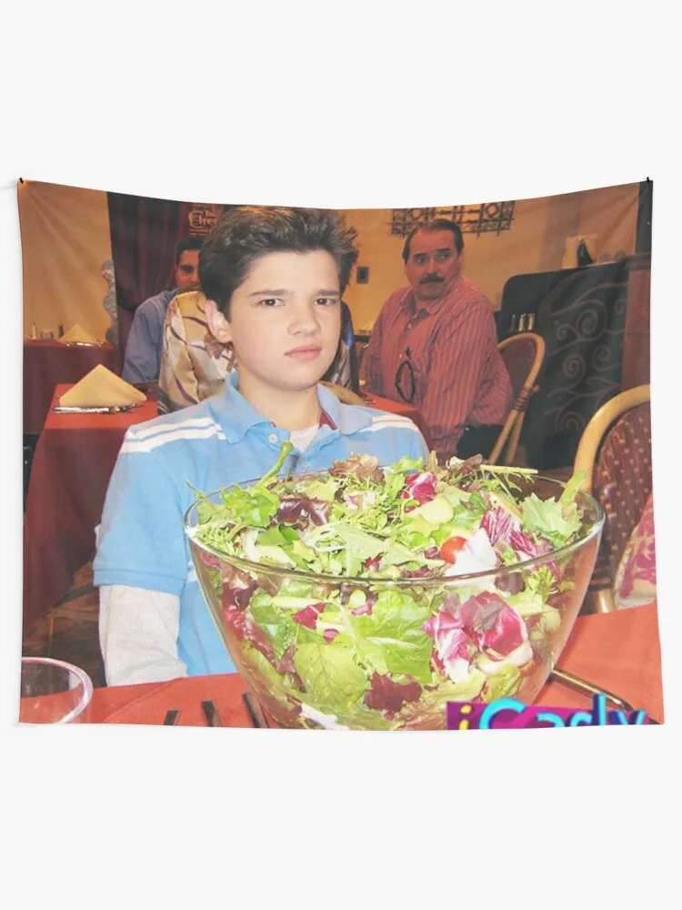 freddie w salad Tapestry Outdoor Decor Room Decorating Aesthetic Tapestry