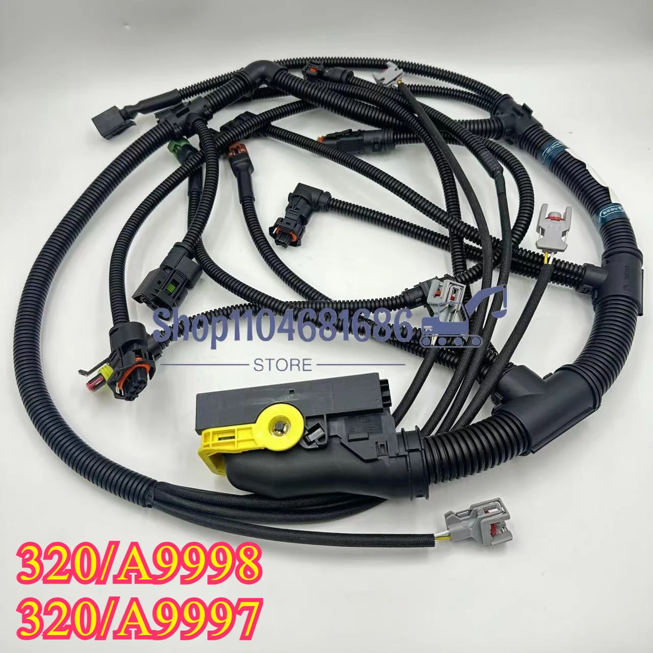 

Engine Wiring Harness for JS210 JS220 JS230 JCB444 JCB448 320/A9998 320/A9997 322838401 Wire Harness for JCB Excavator Parts