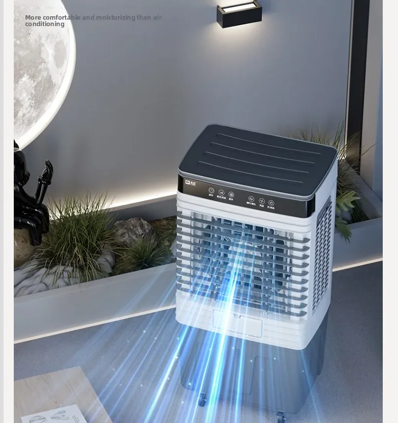 

Промышленный коммерческий бытовой вентилятор-охладитель Camel 220В, мощный воздухоохладитель для мастерских и цехов QDD