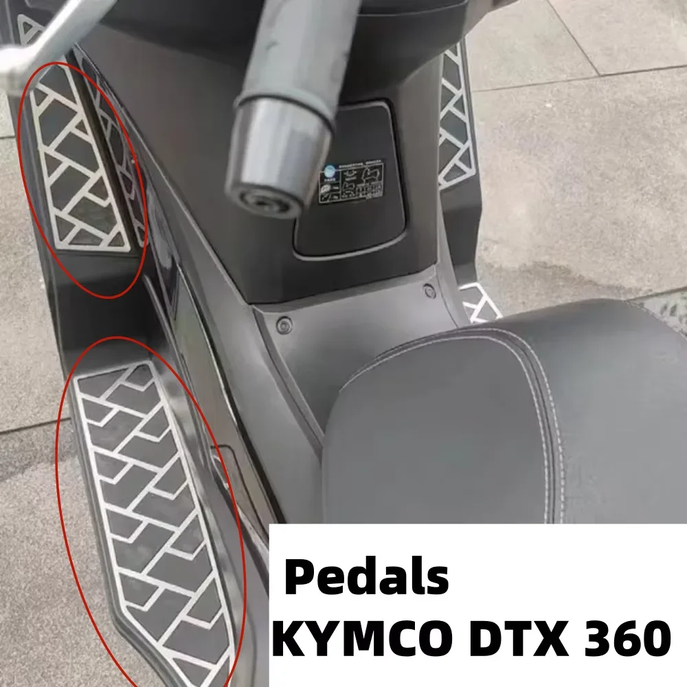 New Fit Dtx360 Motorcycle Accessories Pedals Decorative Mats Foot Pedal Protection Pad for Kymco Dtx360 Dtx 360 360Dtx