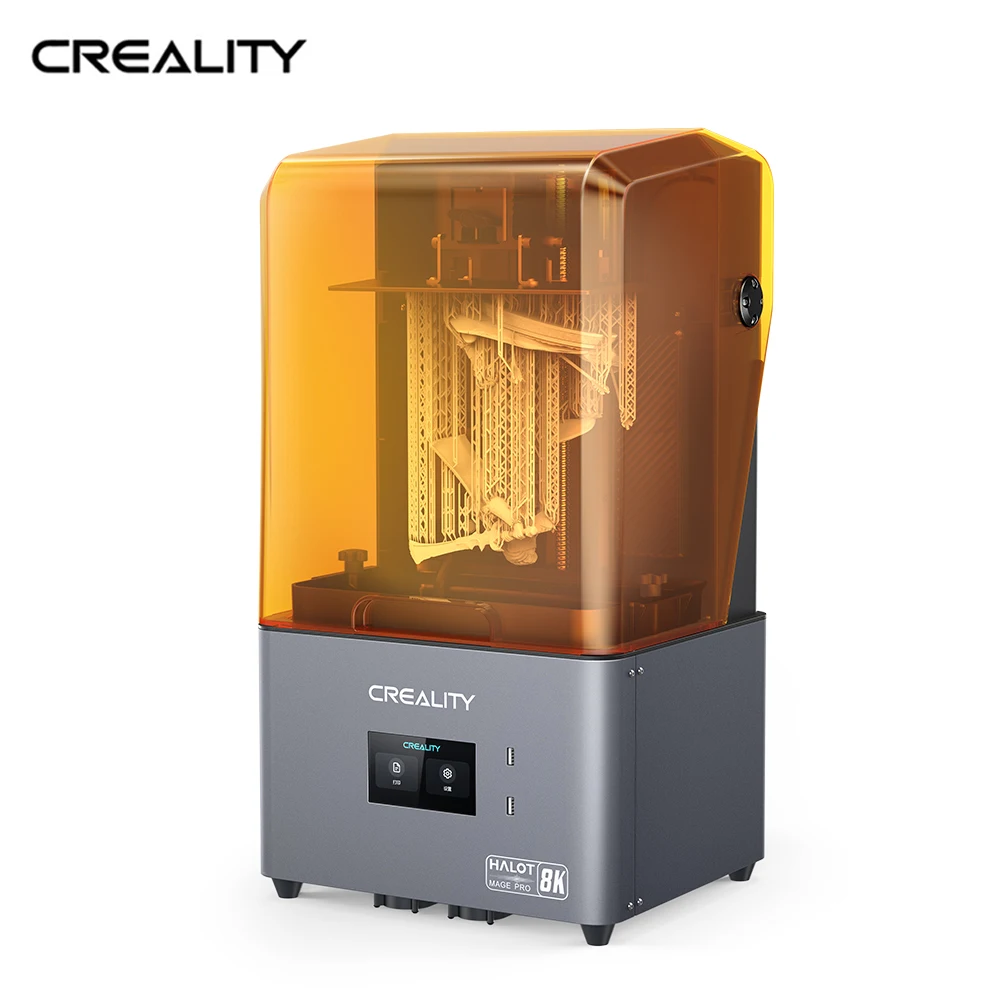 

CREALITY HALOT-MAGE PRO Resin 3D Printer Hyper-Speed 8K Printing 170mm/H 10.3” LCD Screen LCD MSLA Smart Pump Air Powerful CPU