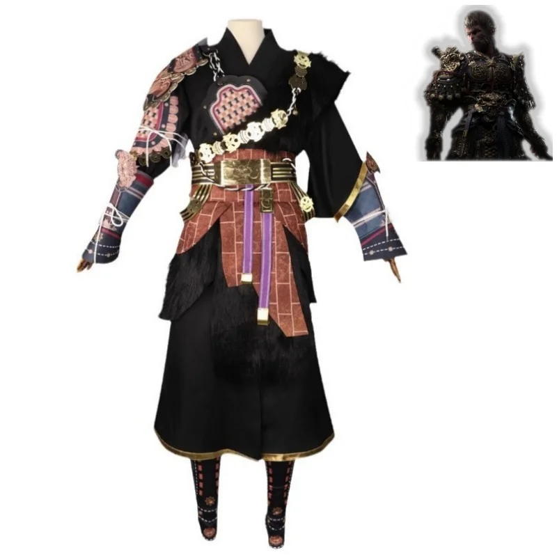 Game Black Myth: Wukong Cosplay Costume Wu kong Wujin Suit