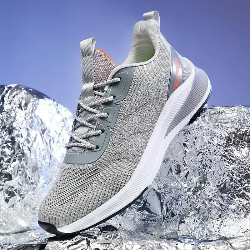 

Men's Shoes Sneaker Tenis Breathable Casual Shoes White Student Military Training Shoes Lightweight Soft Sole Shock-Absorbing