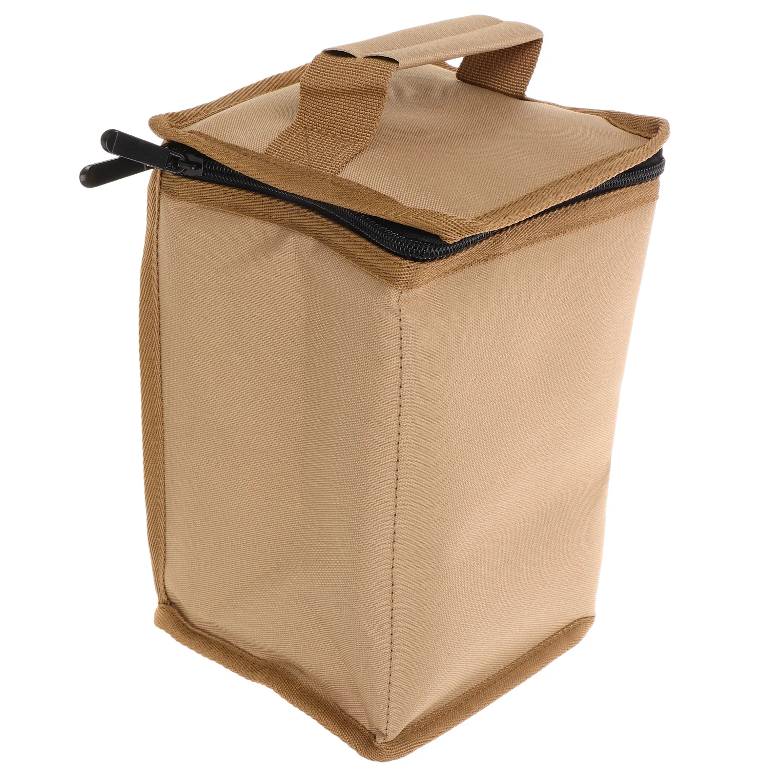 

Gas Tank Storage Bag Camping Tool Air Long Stove Canister Protective Case Khaki Cylinder for Outdoor