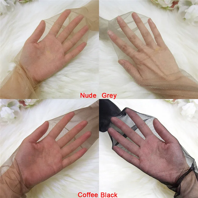 Ультратонкие летние прозрачные облегающие брюки, сексуальные и соблазнительные эластичные носки, колготки, черные чулки с защитой от застежек