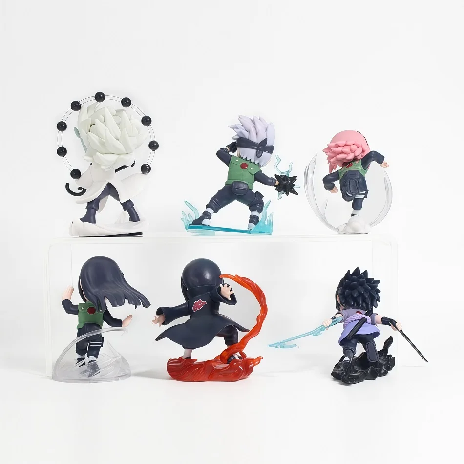 Anime Naruto Blind Box Model Figure 1-12 pcs NARUTO Ninkai Taisen Series Figurine PVC Desktop Collectible Toy Doll Birthday Gift view 3
