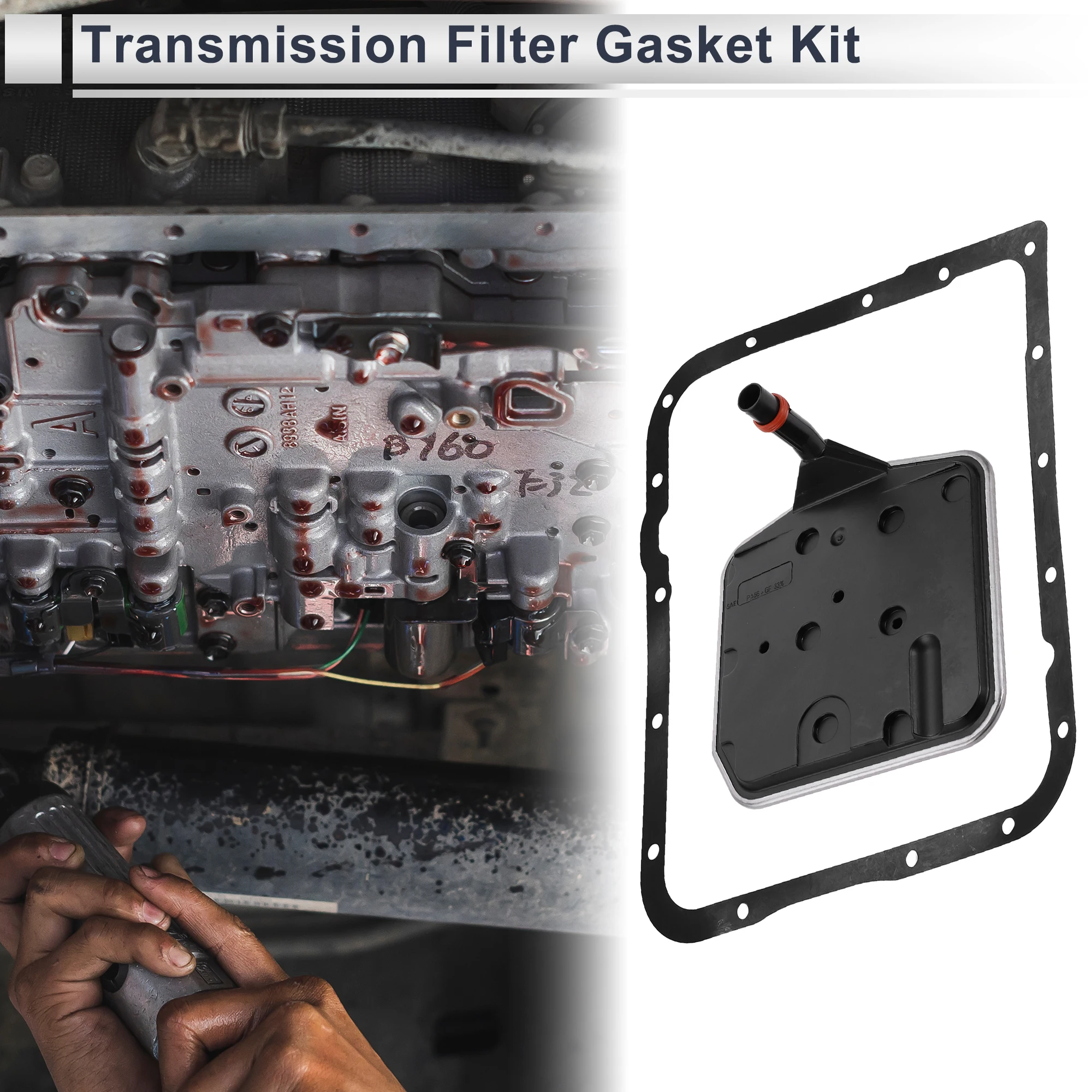 

UXCELL TH700-R4 Transmission Filter Gasket Kit No.12333599 for CHEVROLET Blazer 82-92