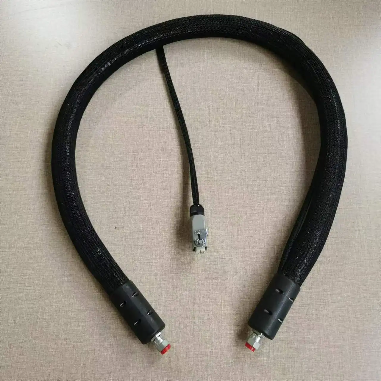 Hot Melt Glue Machine Hosepipe Adhesive Applicator Pipe Rubber Material PTFE Inner Tube 6mm 100Mpa High Pressure Glue Cutting