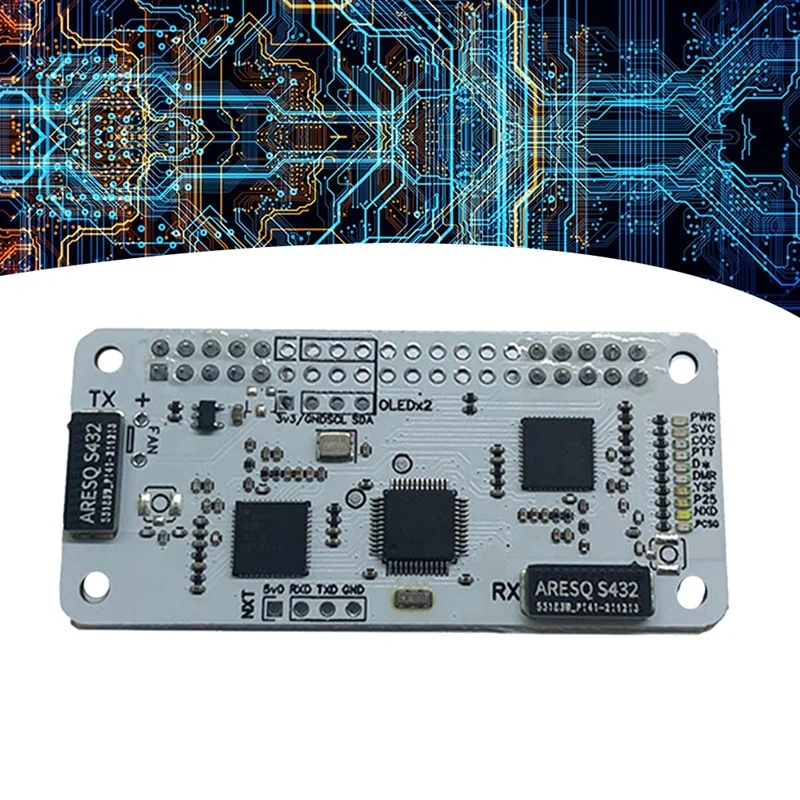 Комплект платы Hotspot для Pi Star Raspberry Pi Zero W 0W 2W 3B + 4B + MMDVM, мобильный источник питания