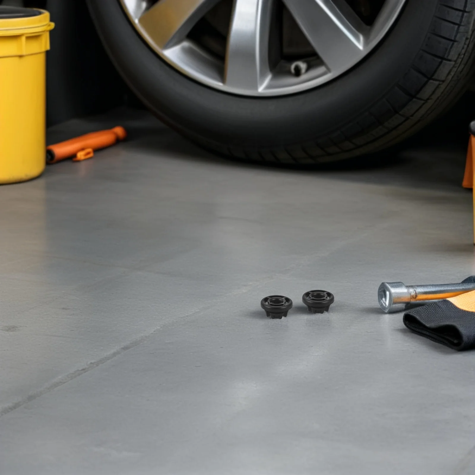 

80Pcs Hood Rod Grommet Clips Secure Anti-Vibration Prop Holder for Vehicle Engine Stay Replacement Easy Installation