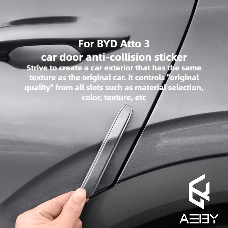 byd-atto-3-スマートドライビングエディション-2025-車用ドア衝突防止ストリップ-absプロテクターガードストリップ-車外アクセサリー-aeby