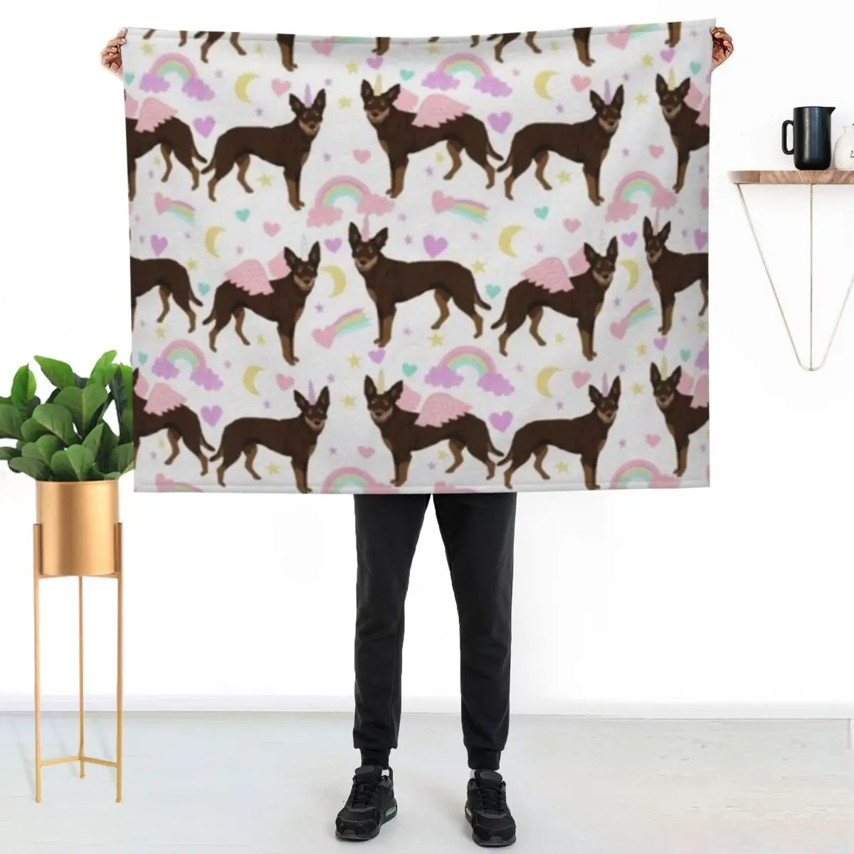 KELPIE Throw Blanket Vintage Heavy Decorative Sofas Decoratives Baby cosplay anime Blankets