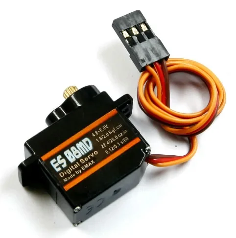 EMAX ES08MDII ES08MD II Metal GEAR Digital Servo Up SG90 ES08A ES08MA MG90S TREX 450 RC Modelo Acessório