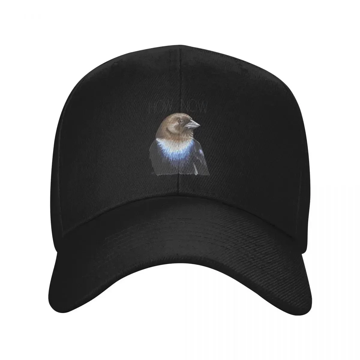 New How Now Brown-headed Cowbird Baseball Cap Fishing Caps Man Tactical Cap Bobble Hat Snap Back Hat Caps Male Women's