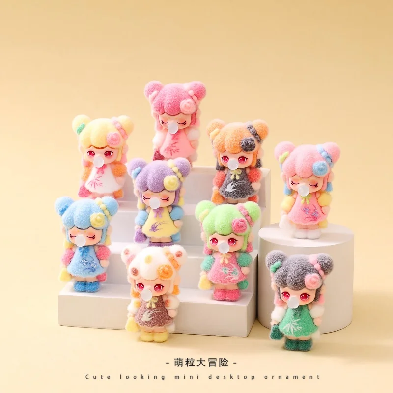 Acessórios de Pelúcia Fofos Estilo Chinês Nanci Blind Box, Brinquedos da Moda, Caixas Surpresa, Sacolas Surpresa, Chaveiros, Presentes de Aniversário para Mesa