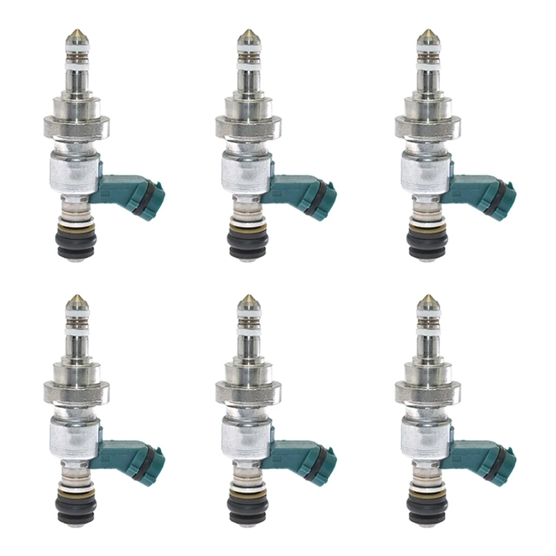 6X 23250-31020 Fuel Injector Nozzle Fit For Toyota Mark Brown Lexus IS250 GS300 Accessories