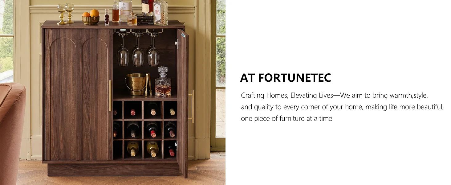 buffet cabinet with wine storage